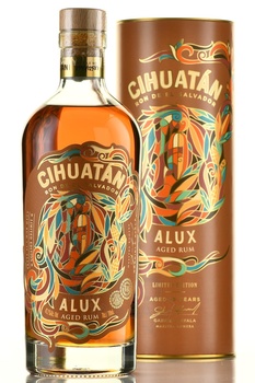 Cihuatan Alux 15 Year Old Rum - ром Сиуатан Алюкс 15 лет 0.7 л в тубе
