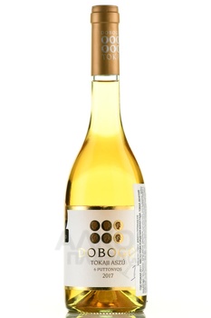 Dobogo Tokaji Aszu 6 Puttonyos - вино Добого 6 Путоньош Азу 2017 год 0.5 л белое сладкое