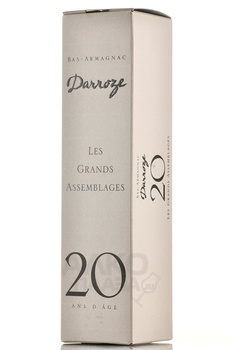 Darroze Bas-Armagnac Les Grands Assemblages 20 Ans d`Age - арманьяк Дарроз Баз-Арманьяк Ле Гран Ассамбляж 20 лет 0.7 л