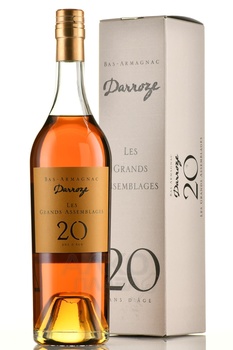 Darroze Bas-Armagnac Les Grands Assemblages 20 Ans d`Age - арманьяк Дарроз Баз-Арманьяк Ле Гран Ассамбляж 20 лет 0.7 л