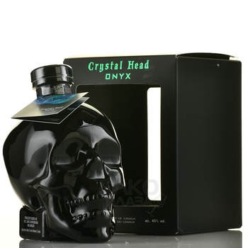 Crystal Head Onyx - водка Кристал Хэд Оникс 0.7 л