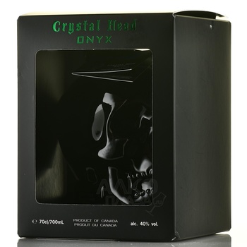 Crystal Head Onyx - водка Кристал Хэд Оникс 0.7 л