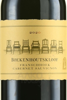 Boekenhoutskloof Cabernet Sauvignon - вино Букенхоутсклуф Каберне Совиньон 0.75 л красное сухое