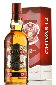 Chivas Regal 12 years old - виски Чивас Ригал 12 лет 0.75 л в п/у