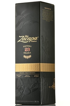 Zacapa Centenario Solera Gran Reserva - ром Закапа Сэнтэнарио Солера Гран Резерва 23-летний 0.75 л в п/у