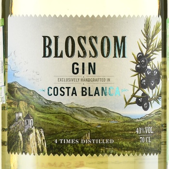 Blossom Costa Blanca - джин Блоссом Коста Бланка 0.7 л