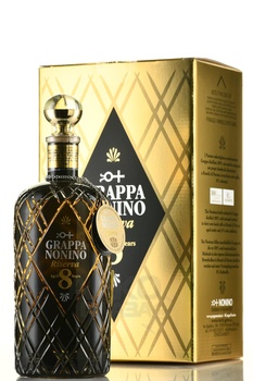 Grappa Nonino Riserva 8 Years - граппа Нонино Ризерва 8 лет 0.7 л в п/у