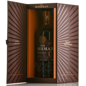 The Irishman 17 Years Old Single Malt Gift Box - виски Айришмен 17 лет Сингл Молт 0.7 л в п/у