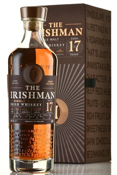 The Irishman 17 Years Old Single Malt Gift Box - виски Айришмен 17 лет Сингл Молт 0.7 л в п/у