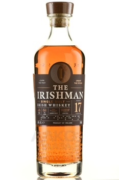 The Irishman 17 Years Old Single Malt Gift Box - виски Айришмен 17 лет Сингл Молт 0.7 л в п/у