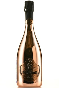 Champagne Victoire Rose - шампанское Шампань Виктуар Розе 2017 год 0.75 л брют розовое в п/у