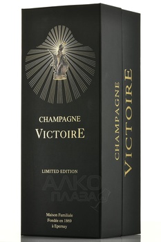 Victoire Gold Vintage Champagne - шампанское Шампань Виктуар Голд Винтаж 2015 год 0.75 л белое брют в п/у