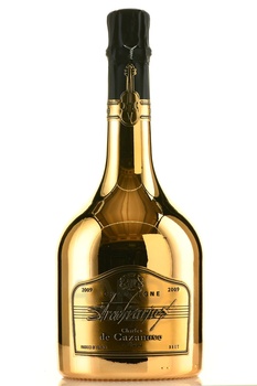 Champagne Stradivarius Vintage 2009 Gold Brut - шампанское Шампань Страдивариус Винтаж 2009 Голд Брют 0.75 л белое брют в п/у