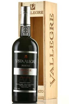 Porto Vista Alegre Vintage 1997 in Wooden Box - портвейн Виста Алегре Винтаж 1997 0.75 л в д/у