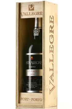 Vista Alegre Vintage 2004 in Wooden Box - портвейн Виста Алегре Винтаж 2004 0.75 л в д/у