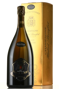 Herbert Beaufort Cuvee La Favorite Bouzy Grand Cru - шампанское Эрбер Бофор Кюве ля Фаворит Бузи Гран Крю 1.5 л белое брют в п/у