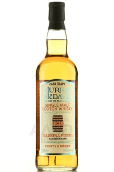 Murray McDavid Cask Craft Madeira Finish - виски Мюррей МакДэвид Каск Крафт Мадейра Финиш 0.7 л