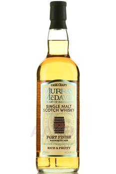 Murray McDavid Cask Craft Port Finish - виски Мюррей МакДэвид Каск Крафт Порт Финиш 0.7 л