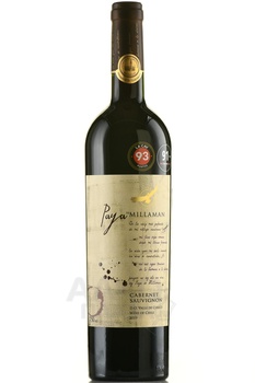 Paya de Millaman Cabernet Sauvignon - вино Пайя де Милламан Каберне Совиньон 2019 год 0.75 л красное сухое