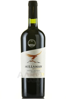 Millaman Estate Reserve Cabernet Sauvignon Malbec - вино Милламан Эстейт Резерв Каберне Совиньон Мальбек 2019 год 0.75 л красное сухое