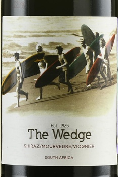 The Wedge Shiraz Mourvedre Viognier - вино Ведж Шираз Мурведр Вионье 2021 год 0.75 л красное сухое