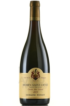 Morey Saint Denis Domaine Ponsot Cuvee des Grives - вино Море-Сен-Дени Домэн Понсо Кюве де Грив 2015 год 0.75 л красное сухое