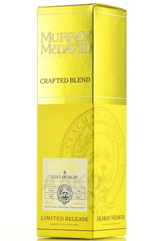 Murray McDavid Crafted Blend Cult of Islay 8 Years Old - виски Мюррей МакДэвид Крафтед Бленд Культ оф Айла 8 лет 0.7 л в п/у