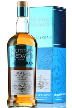 Murray McDavid Select Grain Girvan 11 Years Old - виски Мюррей МакДэвид Селект Грэйн Герван 11 лет 0.7 л в п/у