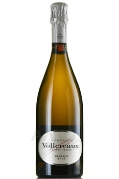 Vollereaux Brut Reserve Champagne AOC - шампанское Воллеро Брют Резерв 0.75 л