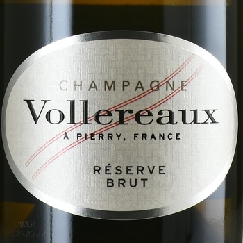 Vollereaux Brut Reserve Champagne AOC - шампанское Воллеро Брют Резерв 0.75 л