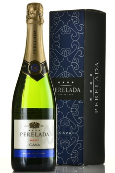 Cava Perelada Brut - вино игристое Кава Перелада Брют 0.75 л белое брют в п/у