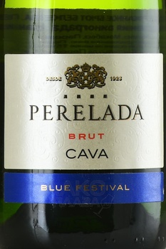 Cava Perelada Brut - вино игристое Кава Перелада Брют 0.75 л белое брют в п/у