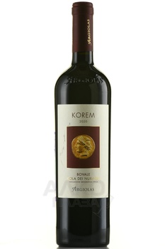 Korem Isola dei Nuraghi IGT - вино Корем Бовале Изола дей Нураги 0.75 л красное сухое