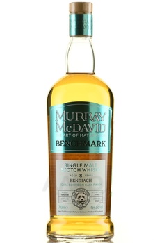 Murray McDavid Benchmark Benriach 8 Years Old - виски Мюррей МакДэвид Бенчмарк Бенриах 8 лет 0.7 л в п/у