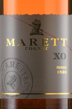 Marett XO - коньяк Маретт ХО 0.7 л