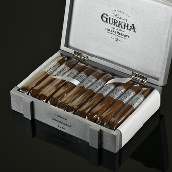 Gurkha Cellar Reserve 12 Year Platinum Hedonism Grand Rothchild - сигары Гурка Селлар Резерв 12 лет Платинум Гедонизм Гранд Ротшильд