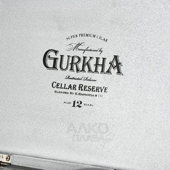 Gurkha Cellar Reserve 12 Year Platinum Hedonism Grand Rothchild - сигары Гурка Селлар Резерв 12 лет Платинум Гедонизм Гранд Ротшильд