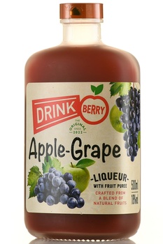 Drinkberry Apple-Grape - ликер Дринкберри Яблоко-Виноград 0.5 л