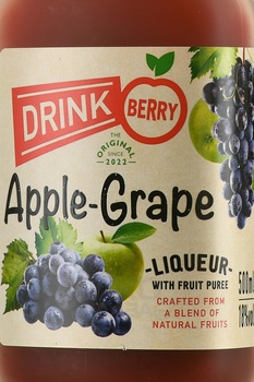 Drinkberry Apple-Grape - ликер Дринкберри Яблоко-Виноград 0.5 л