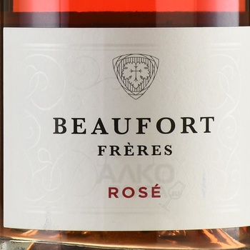 Beaufort Freres Brut Rose - вино игристое Бофор Фрер Брют Розе 0.75 л розовое брют