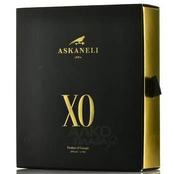 Askaneli XO 10 years old - коньяк Асканели ХО 10 лет 0.7 л в п/у