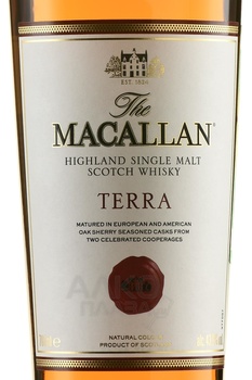 Macallan Terra - виски Макаллан Терра 0.7 л в п/у