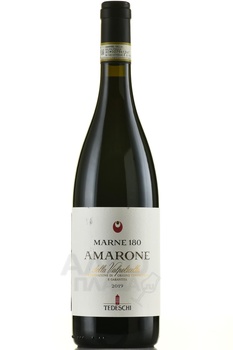 Amarone della Valpolicella Tedeschi Marne 180 - вино Амароне делла Вальполичелла Тедески Марне 180 2019 год 0.75 л красное полусухое