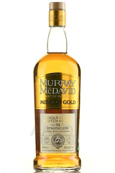 Murray McDavid Mission Gold Strathclyde 34 Years Old - виски зерновой Мюррей МакДэвид Мишн Голд Стратклайд 34 года 0.7 л в п/у