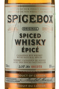 Spicebox - виски Спикебокс 0.75 л