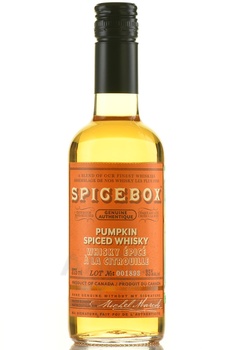 Spicebox Pumpkin - виски Спайсбокс Тыква 0.375 л