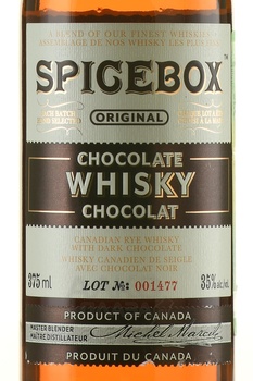 Spicebox Chocolate - виски Спикебокс Шоколад 0.375 л