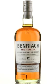 Benriach Sherry Cask 12 years old in tube - виски Бенриах Шерри Каск 12 лет 0.7 л в тубе