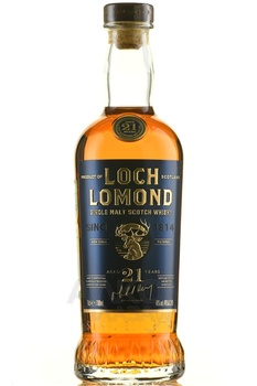 Loch Lomond Single Malt 21 years old in gift box - виски Лох Ломонд Сингл Молт 21 год 0.7 л в п/у