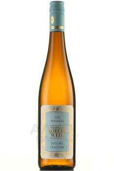 Robert Weil Rheingau Riesling Tradition - вино Роберт Вайль Рейнгау Рислинг Традицьон 0.75 л белое полусладкое